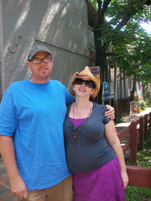 Jeremy and Prego me on Georgetown canal